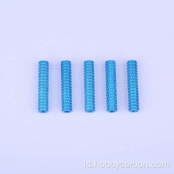 M3 Anodized knurled Aluminium Spacer Untuk Drone